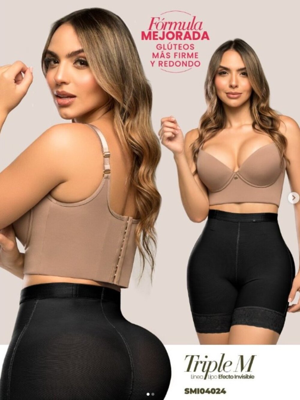 Stagmi XS Panty Triple M UltraInvisible SMI04024 Shaper Butt Lift BBL Enhancer!